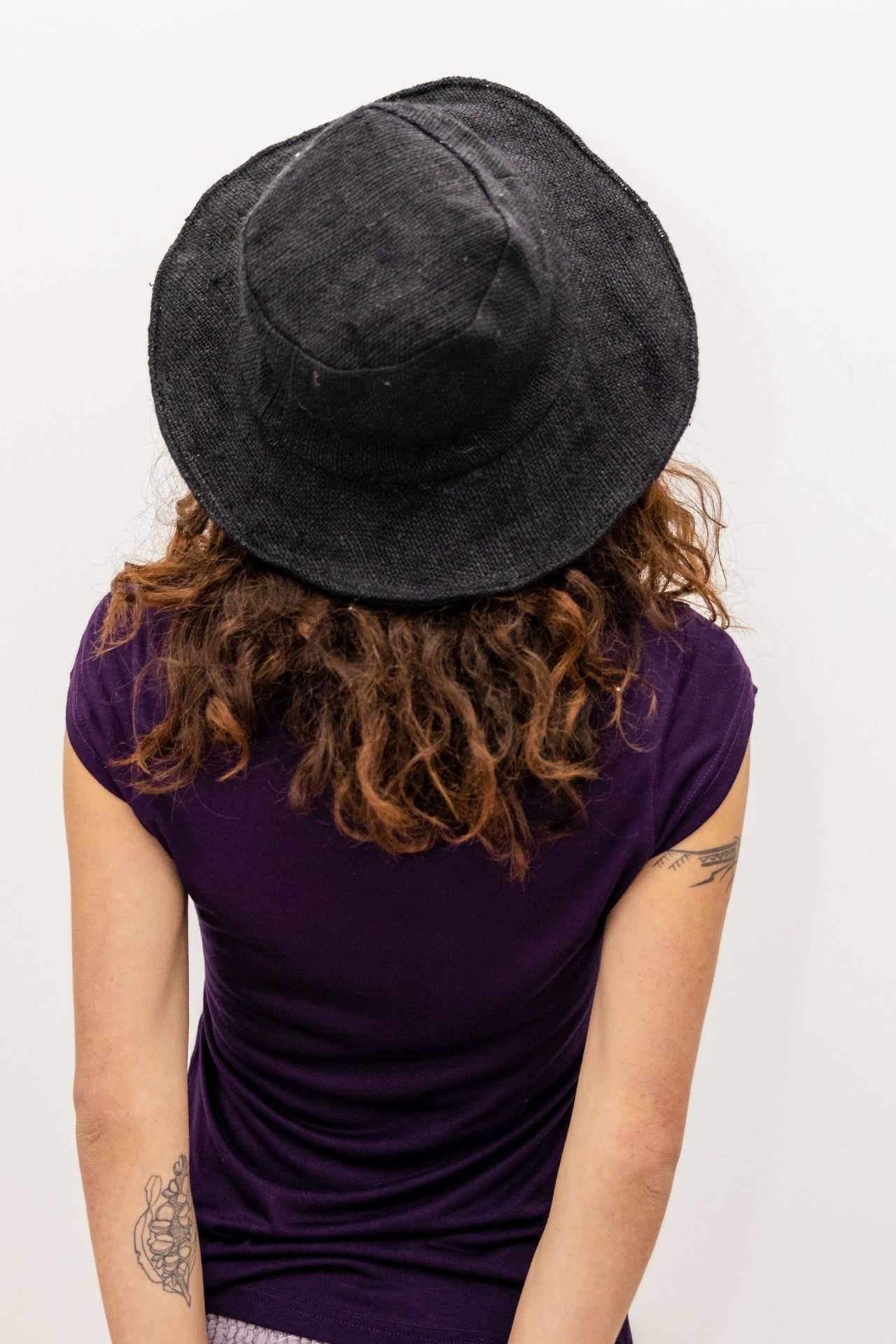 Surya Australia Black Hemp Hat from Nepal