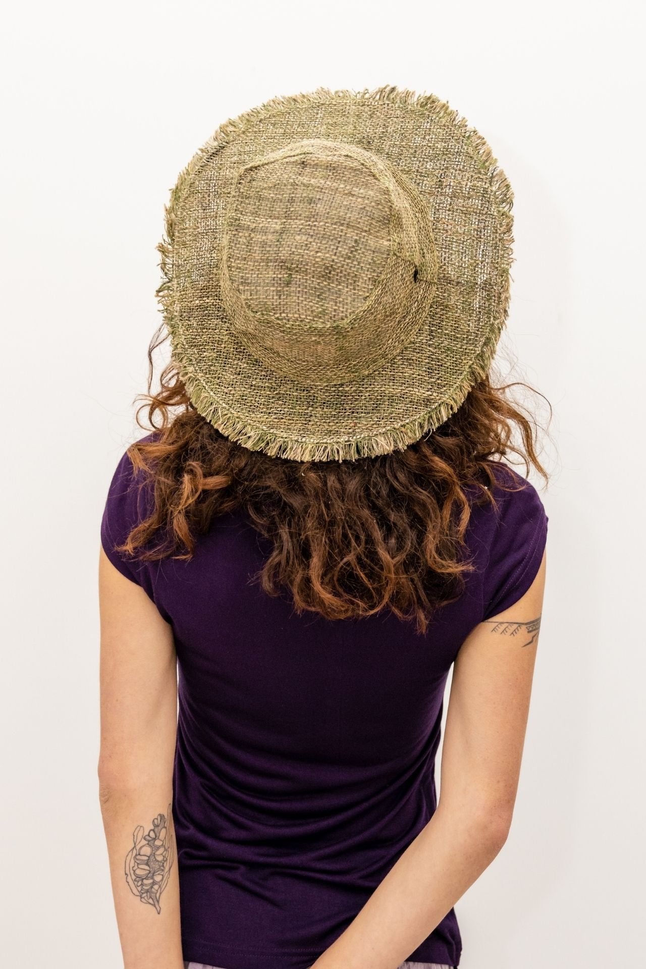 Surya Australia Hemp Hat from Nepal - Green