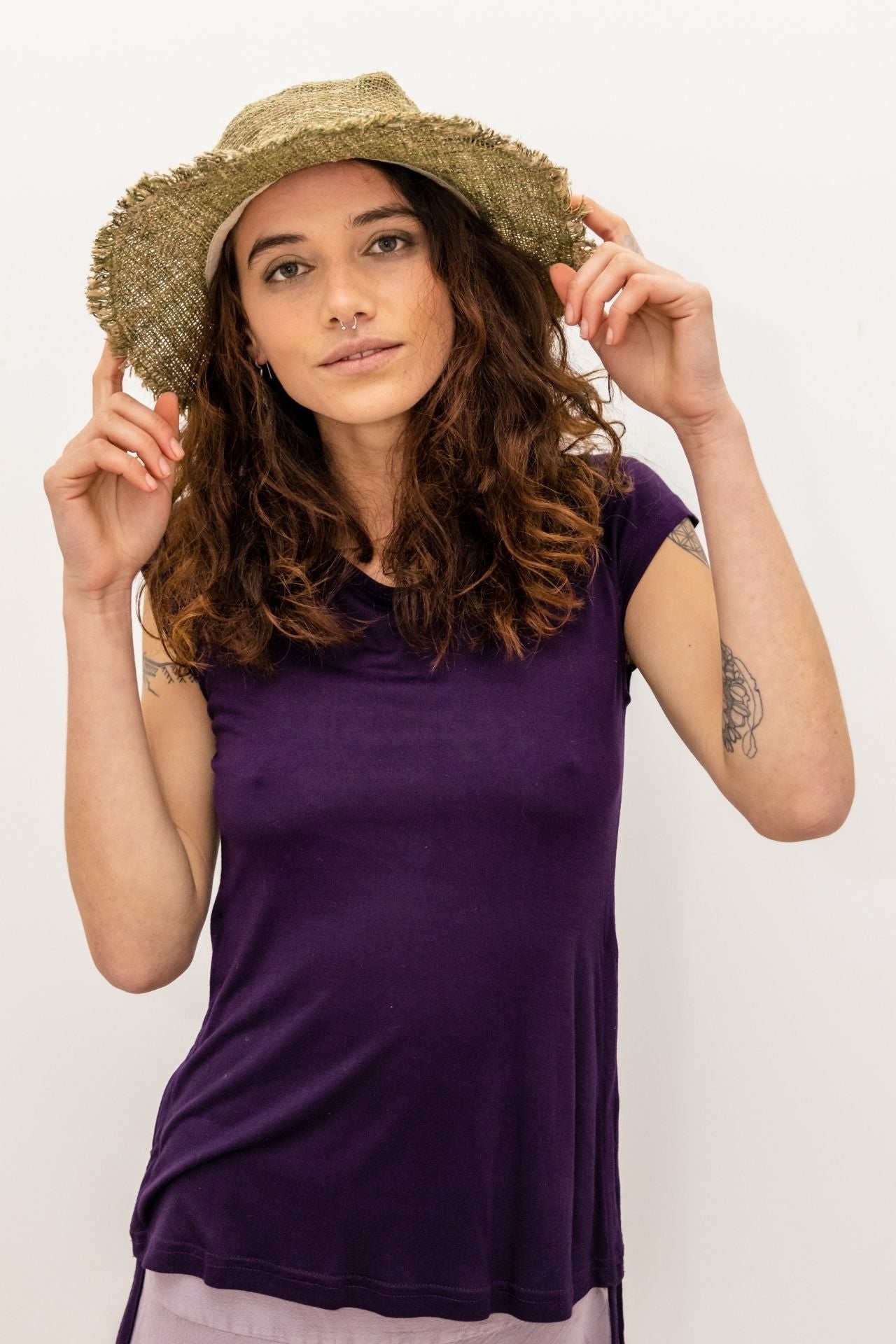 Surya Australia Hemp Hat from Nepal - Green