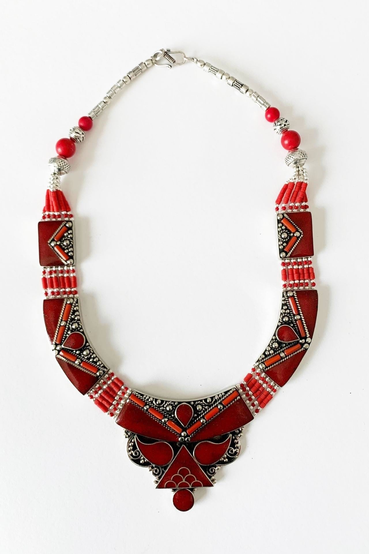 Surya Australia Ethical Tibetan Necklace made in Nepal - Isha