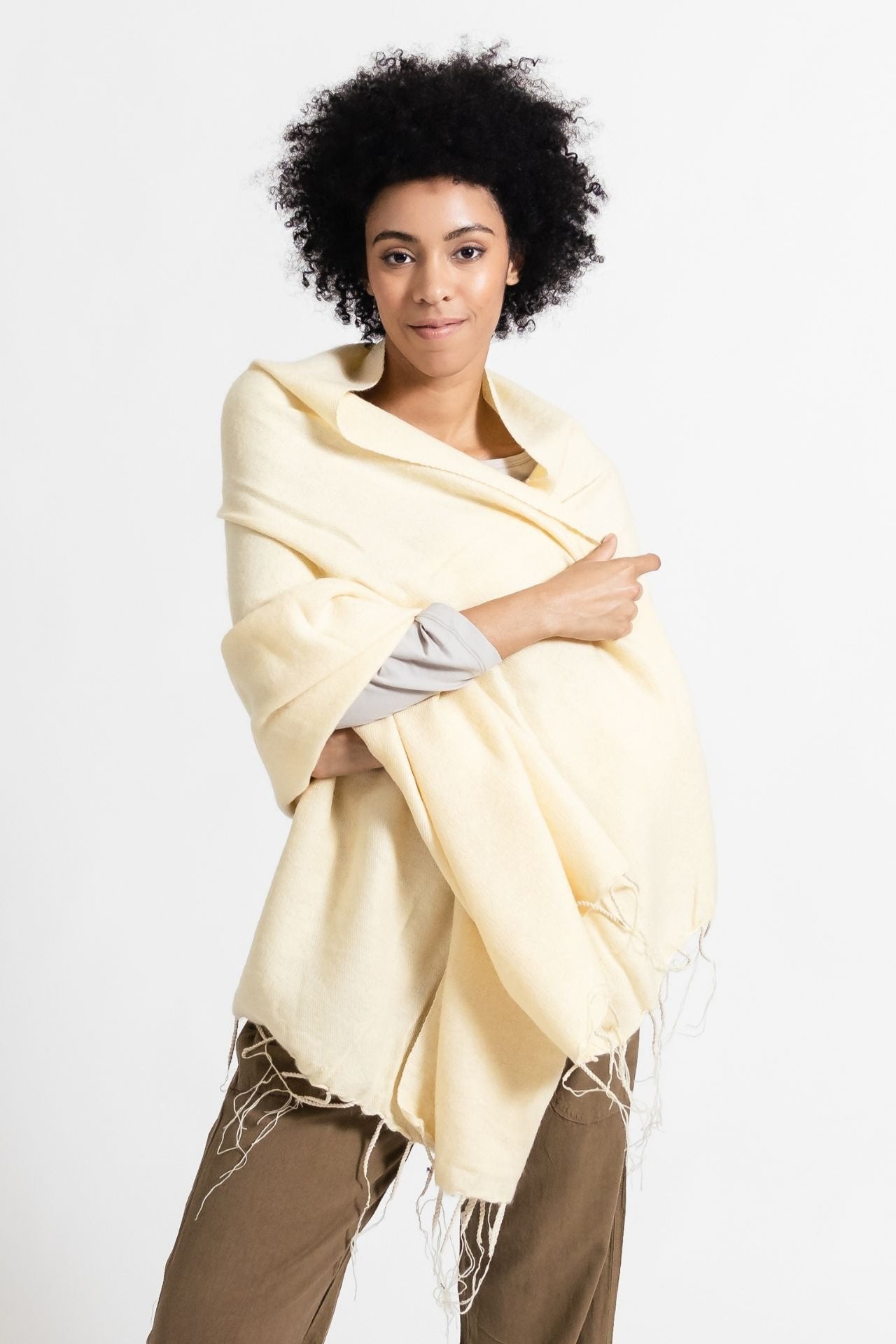 Surya Australia Himalayan Trow Rug made in Nepal - Oatmeal