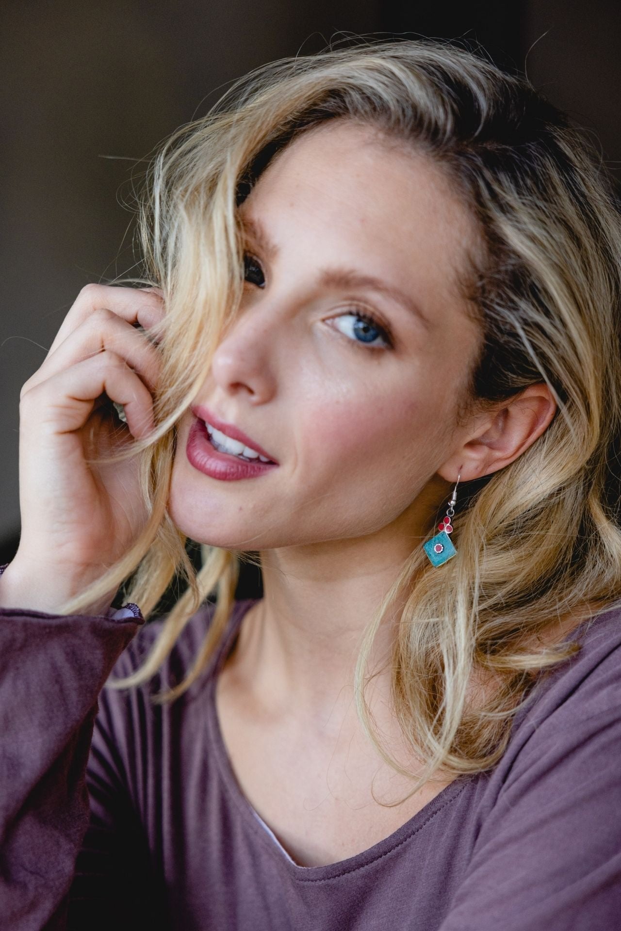 Surya Australia Tibetan Earrings from Nepal