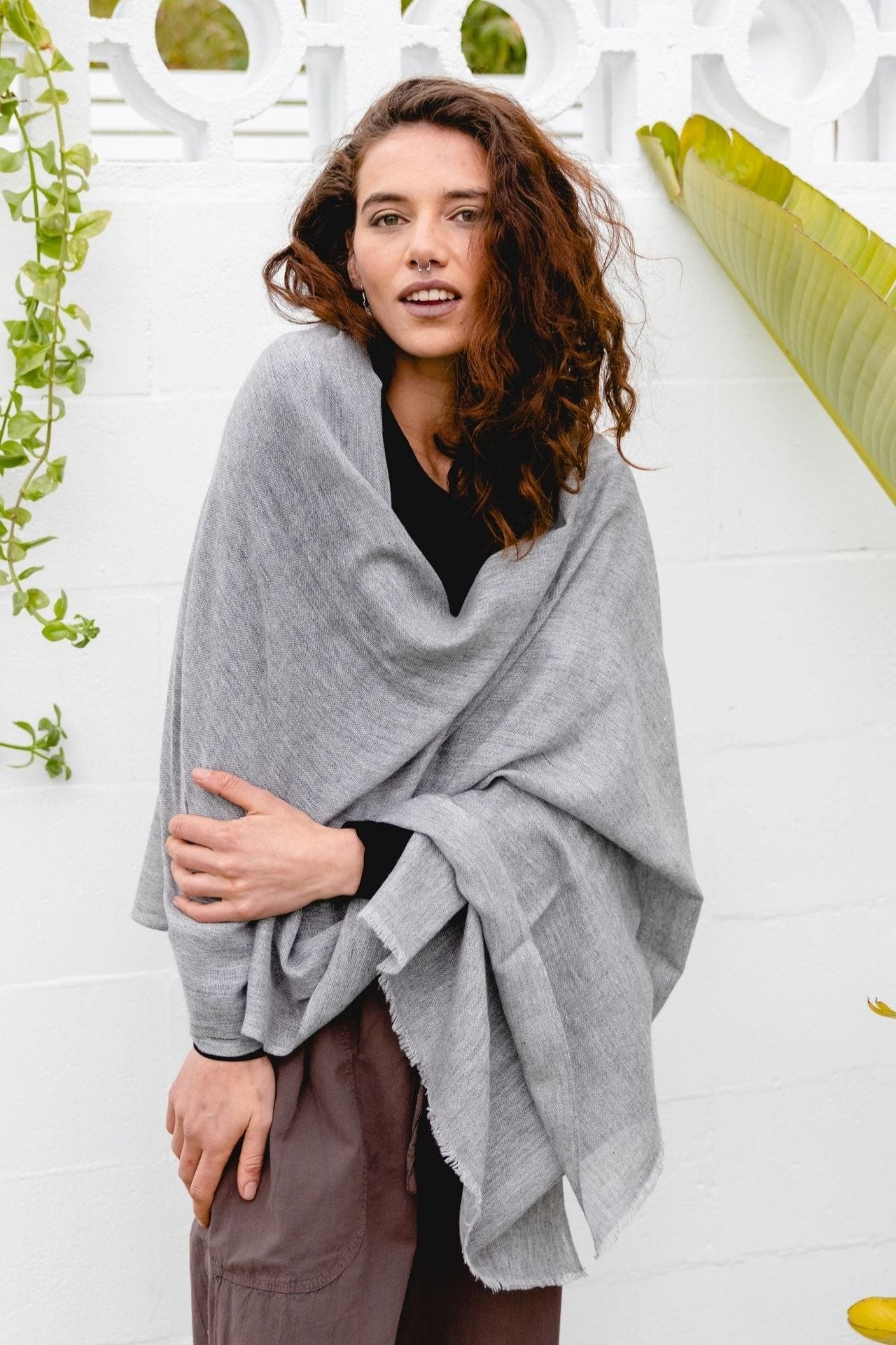 Surya Australia Fairtrade Cashmere Throw from Nepal