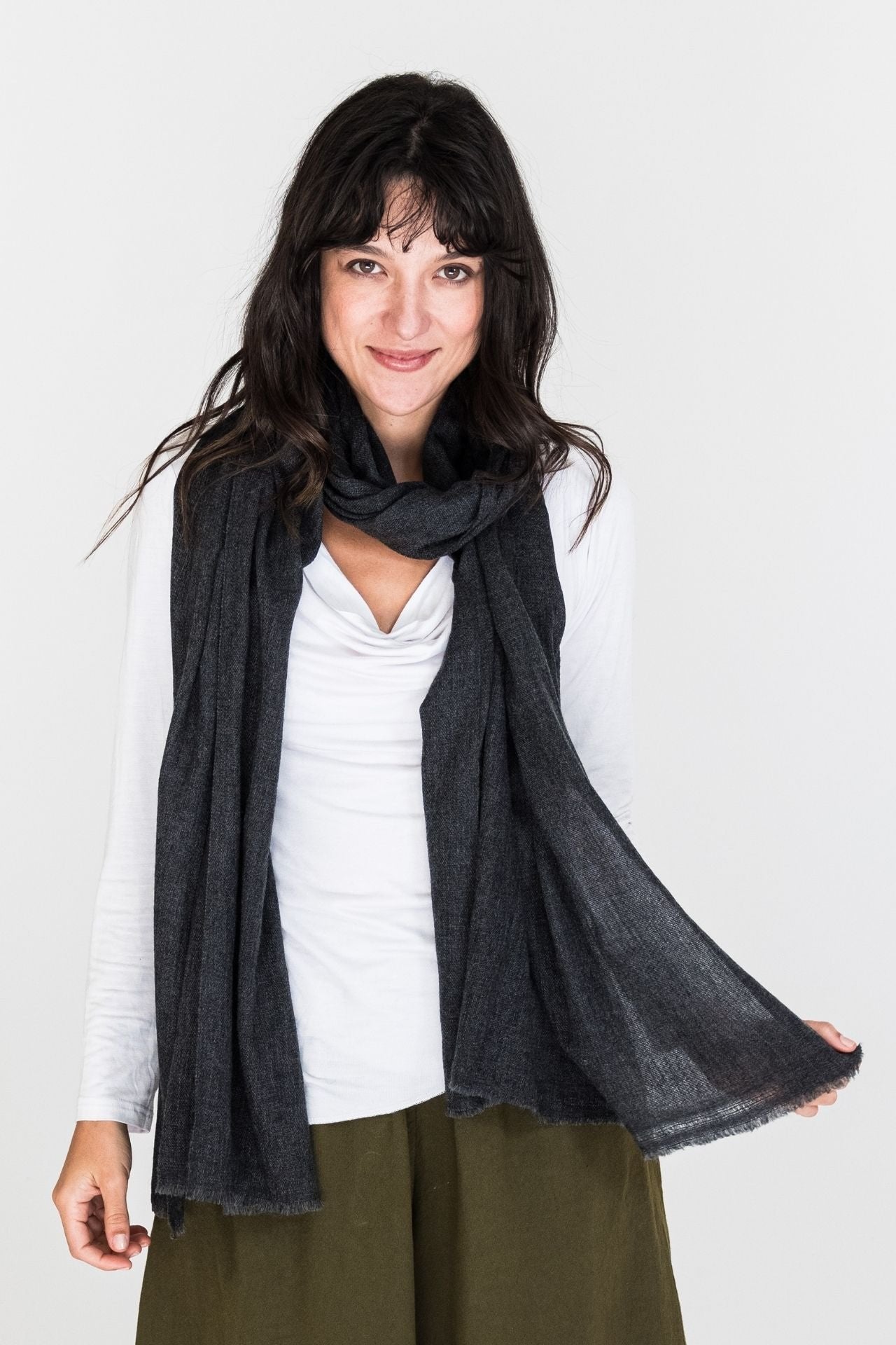 Surya Australia Fairtrade Cashmere Throw from Nepal