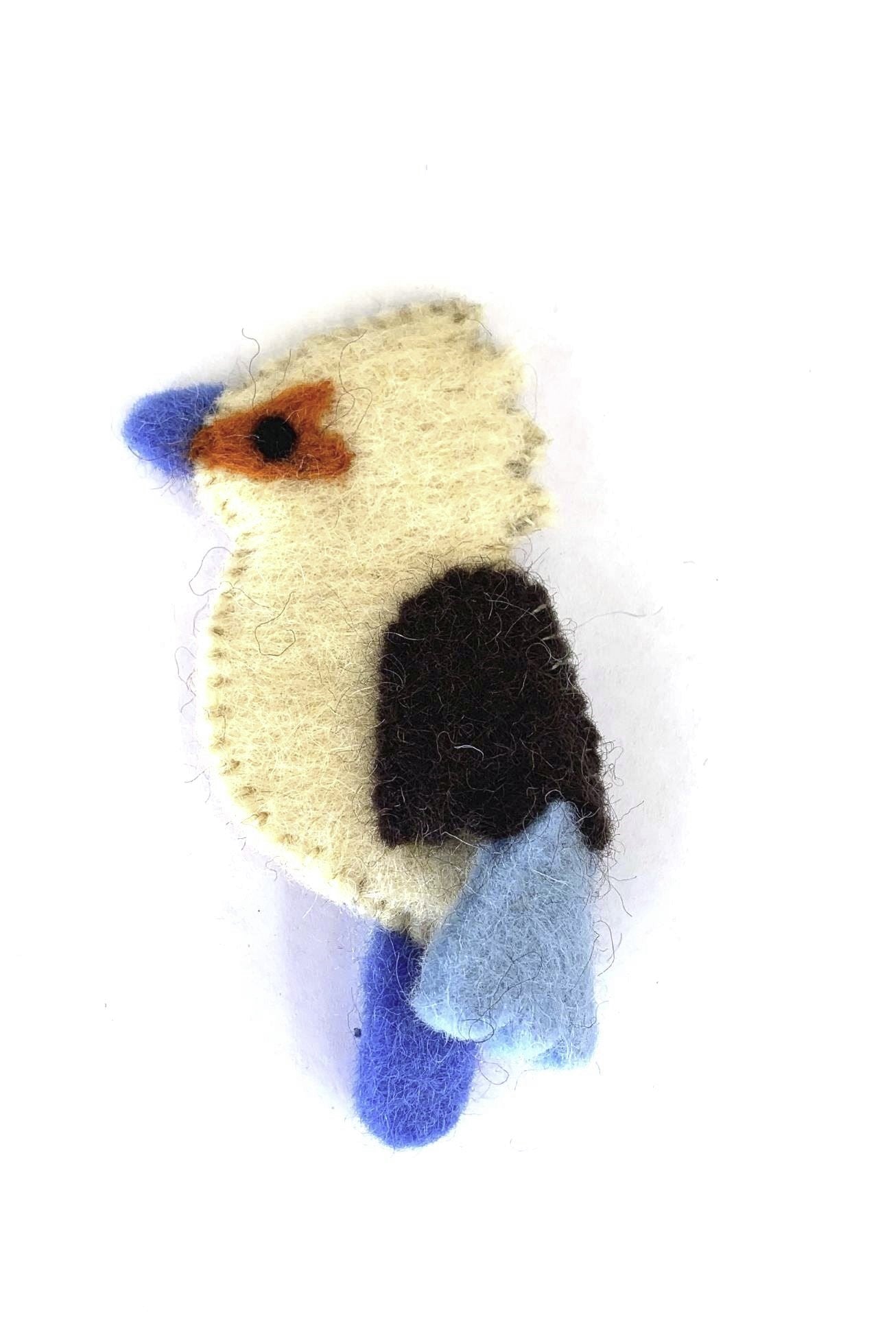 Surya Australia Fairtrade Felt Finger Puppets from Nepal - Kookaburra