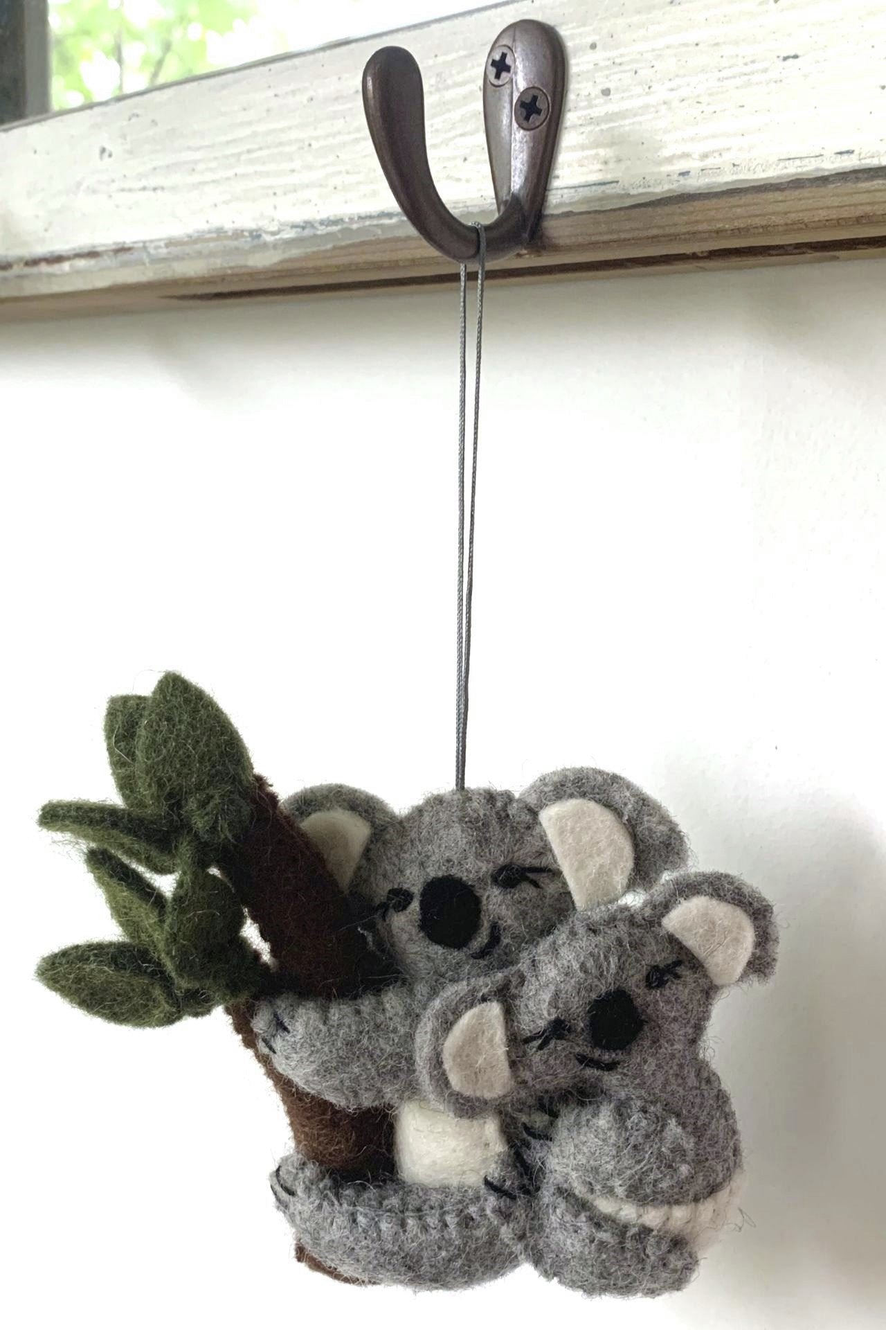 Surya Australia Fairtrade Koala Hanging Mobile from Nepal