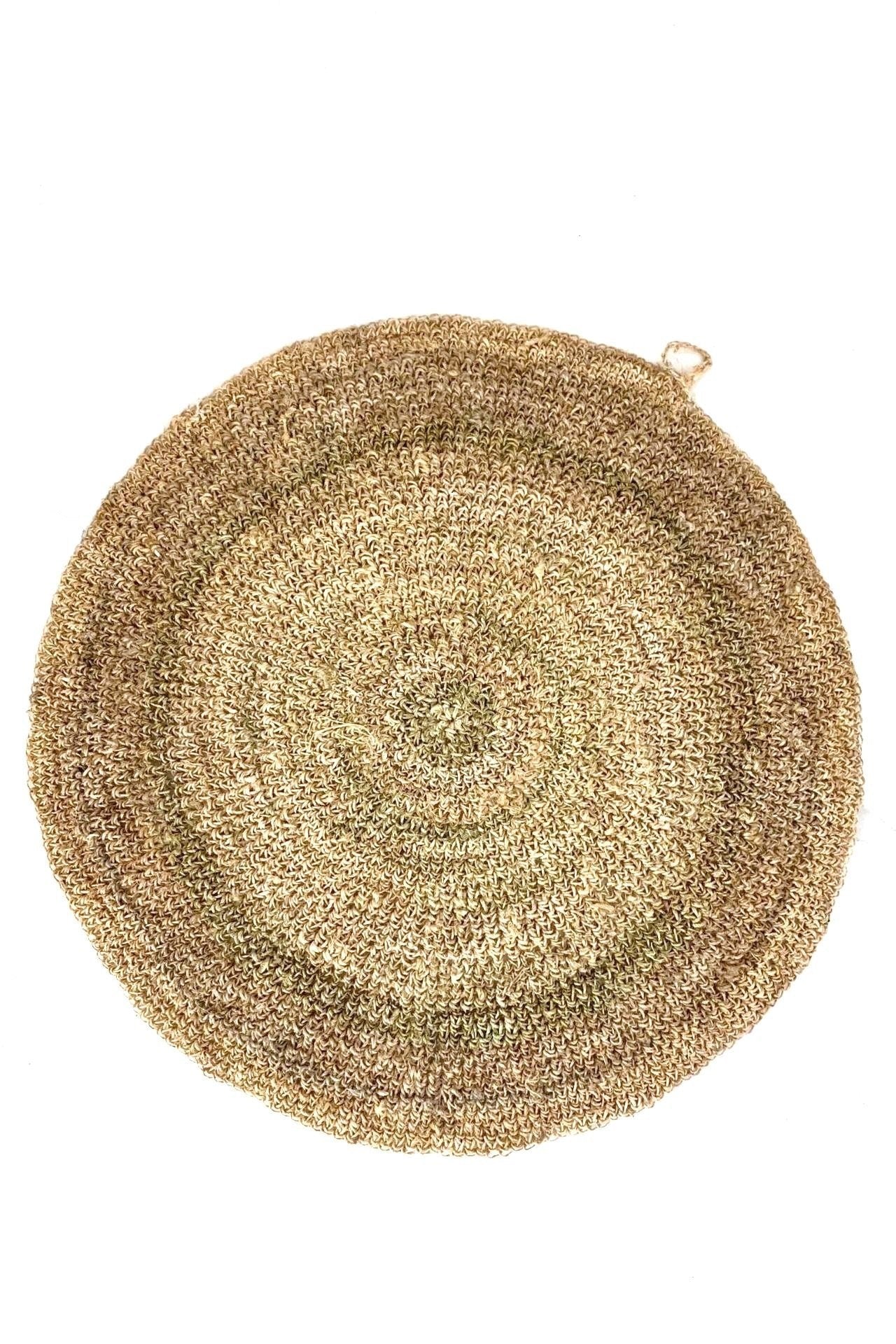 Surya Australia Raw, Undyed Organic Hemp Placemat / Centrepiece from Nepal