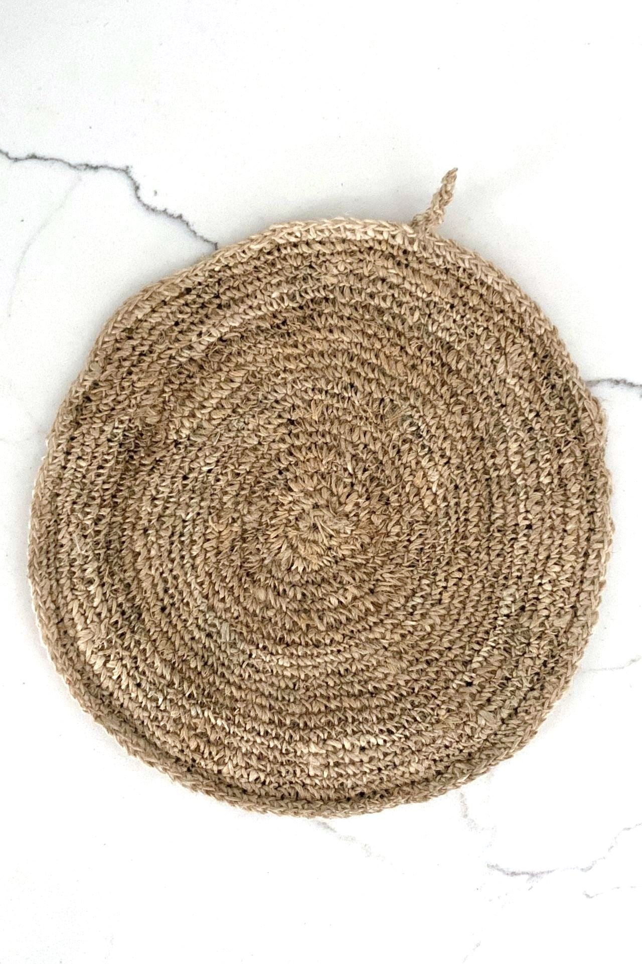 Surya Australia Organic Hemp Trivet Pot Holder from Nepal