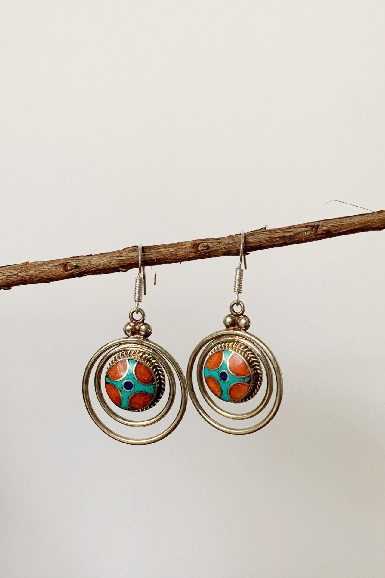 Surya Australia Ethical Tibetan Earrings from Nepal