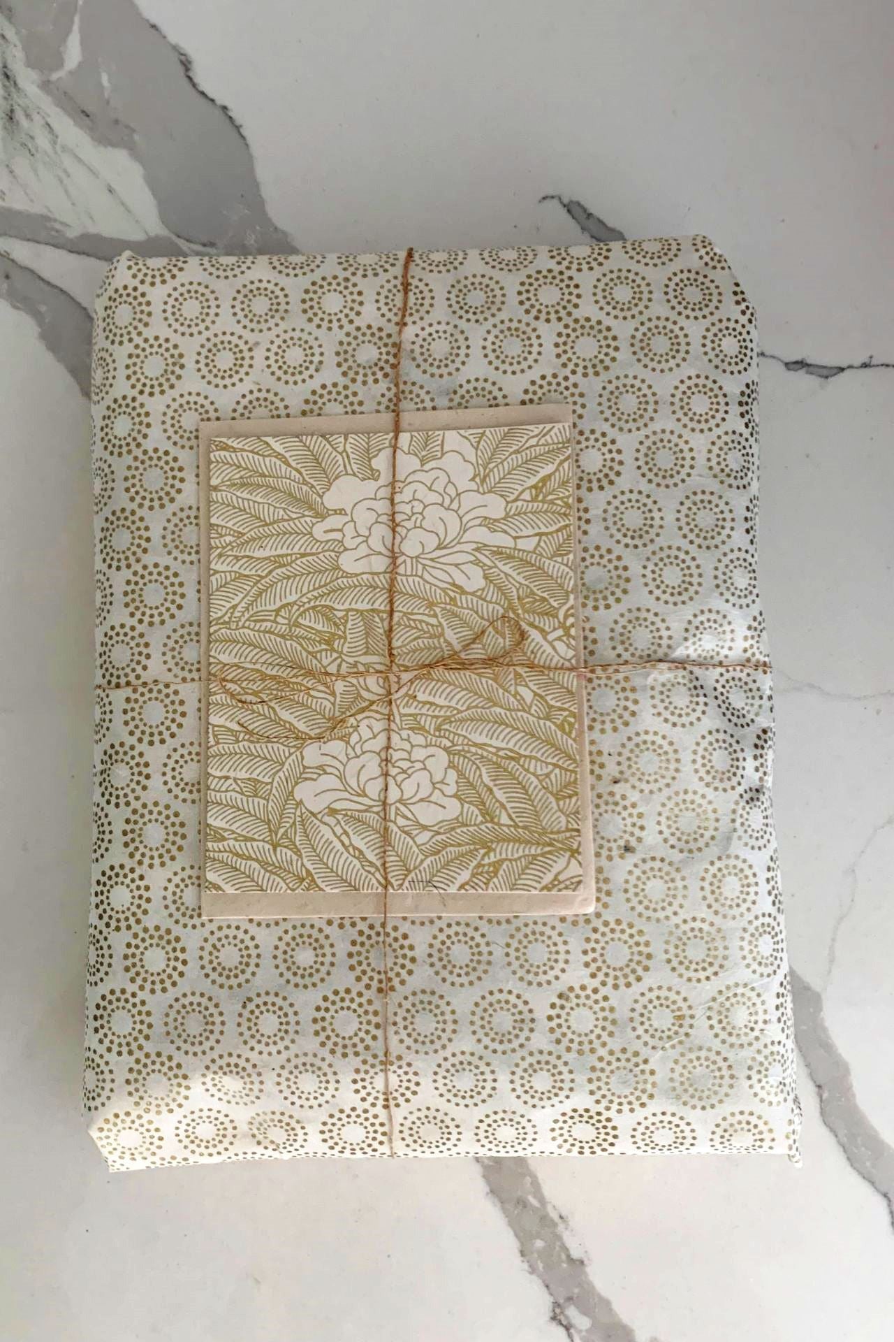 Surya Gift Gift Wrapping using Lokta Paper Sheets from Nepal