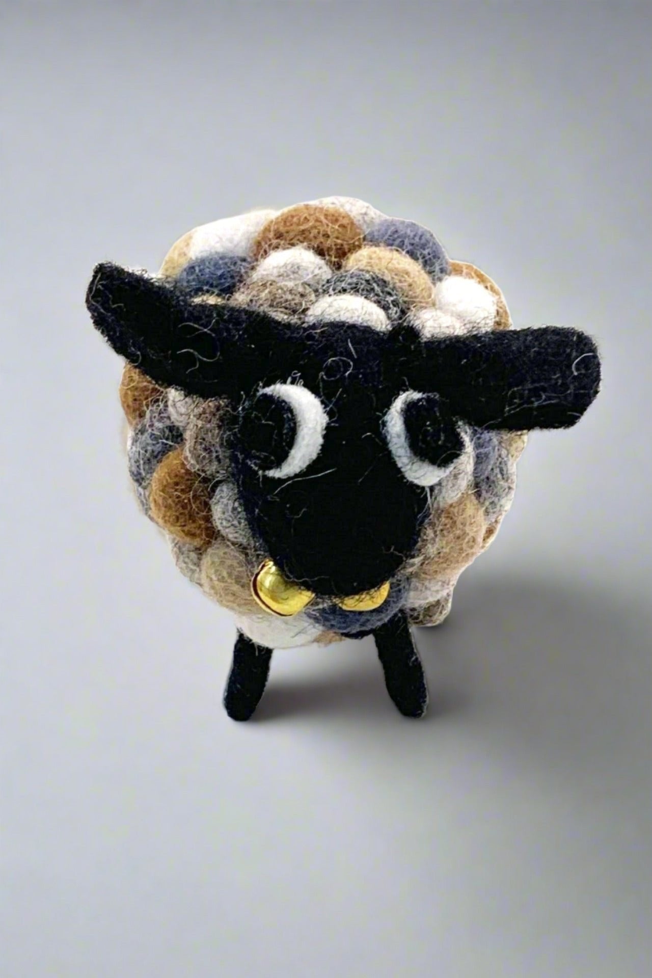 Surya Australia Fair Trade Wool Felt Ball Sheep Toy - made in nepal