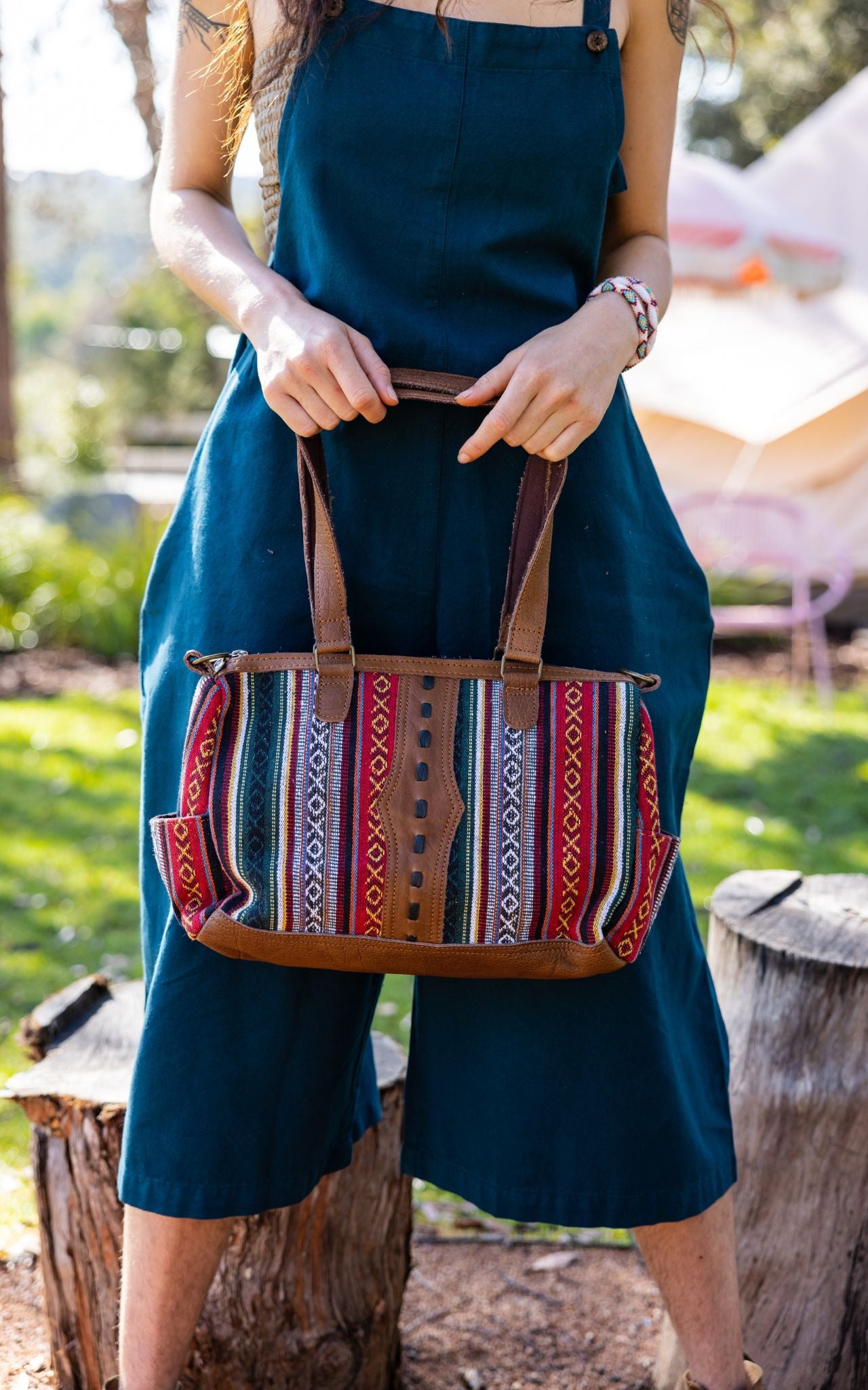 Surya Australia Organic Buffalo Leather Bag - Yelen