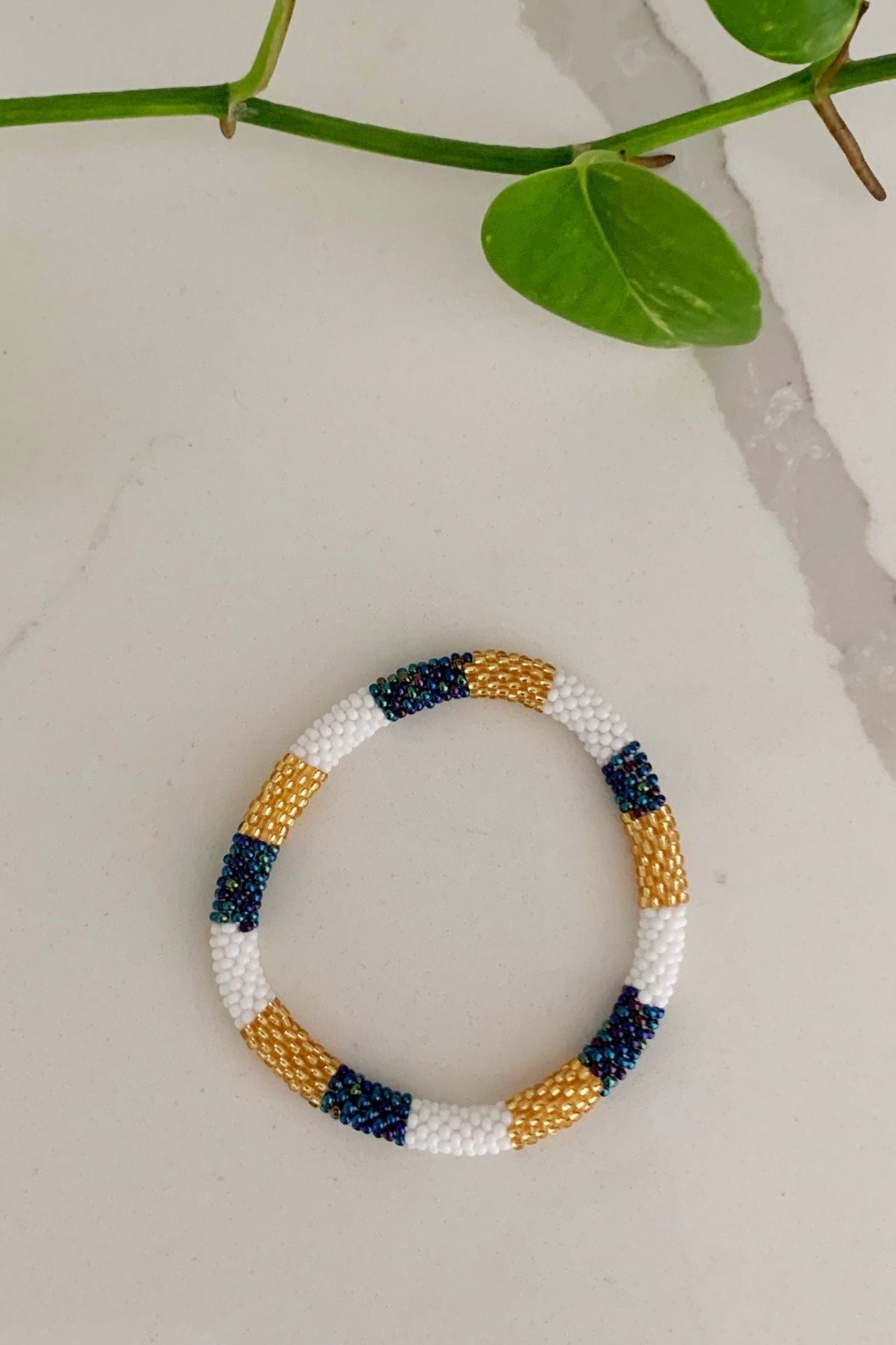 Surya Australia Rolling Beaded Bracelet made in Nepal - Kadot