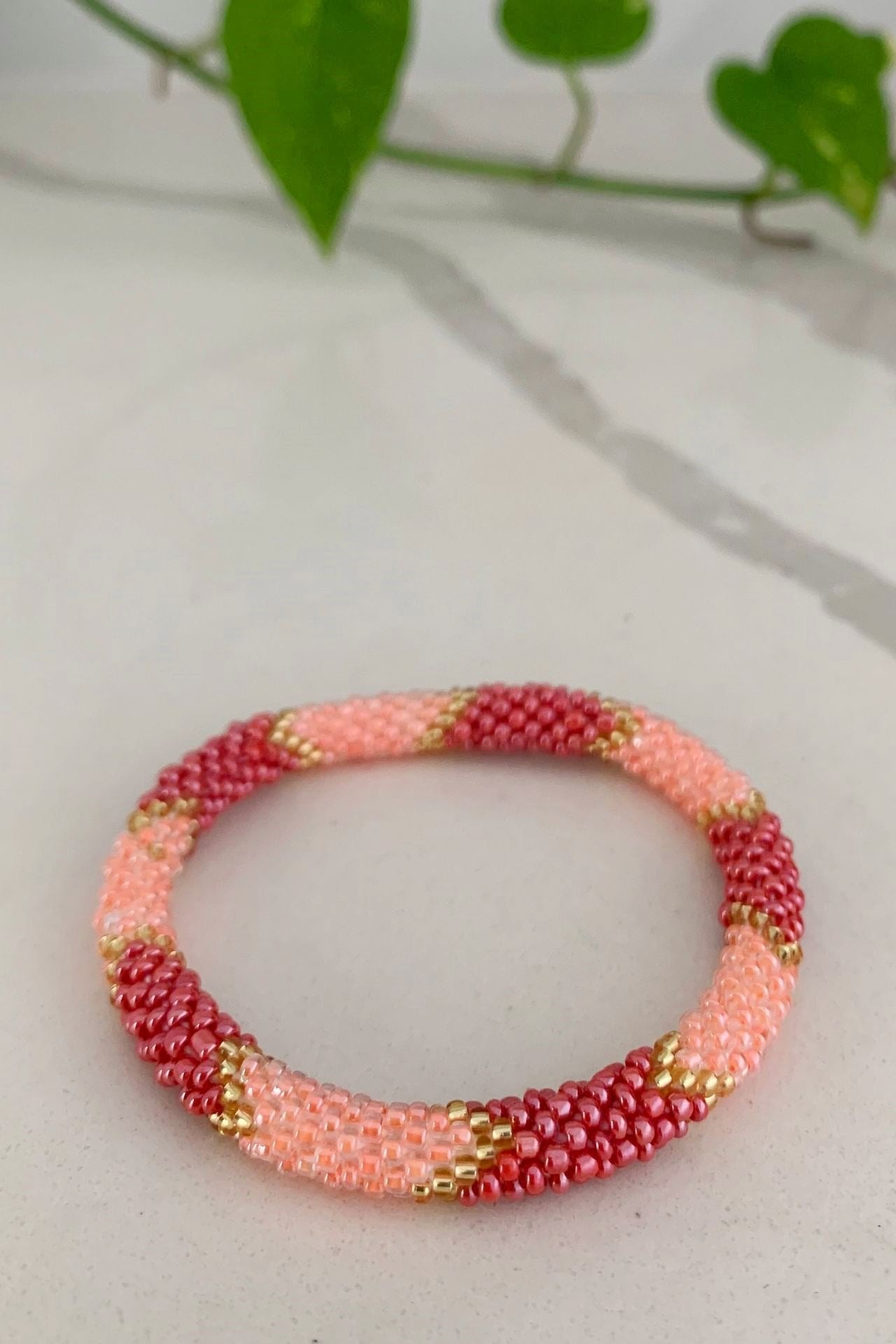 Surya Australia Rolling Beaded Bracelet made in Nepal - Fawtle