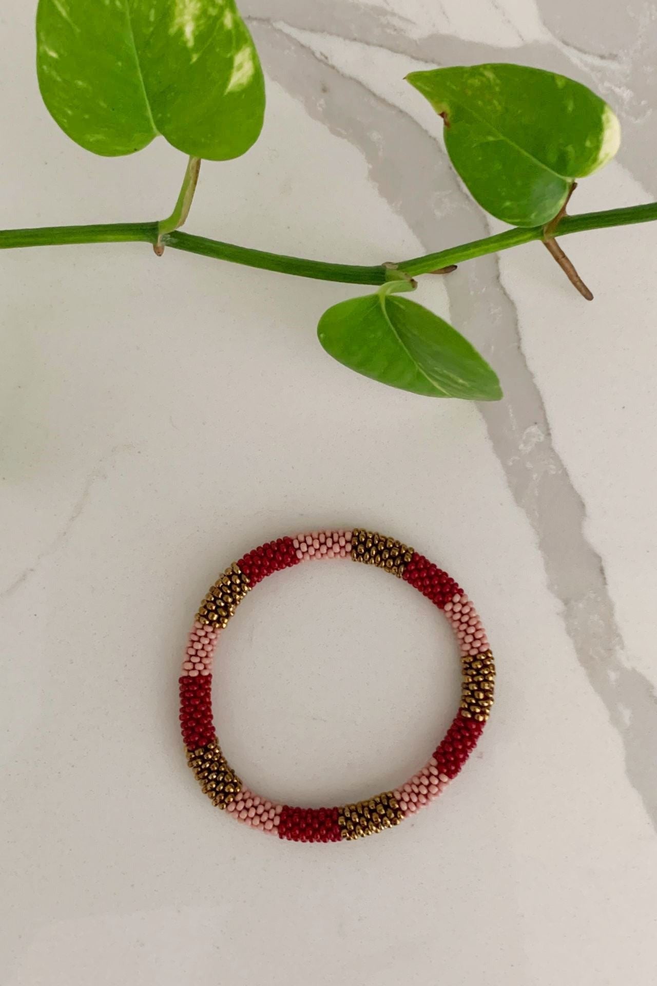 Surya Australia Rolling Beaded Bracelet made in Nepal - Opia