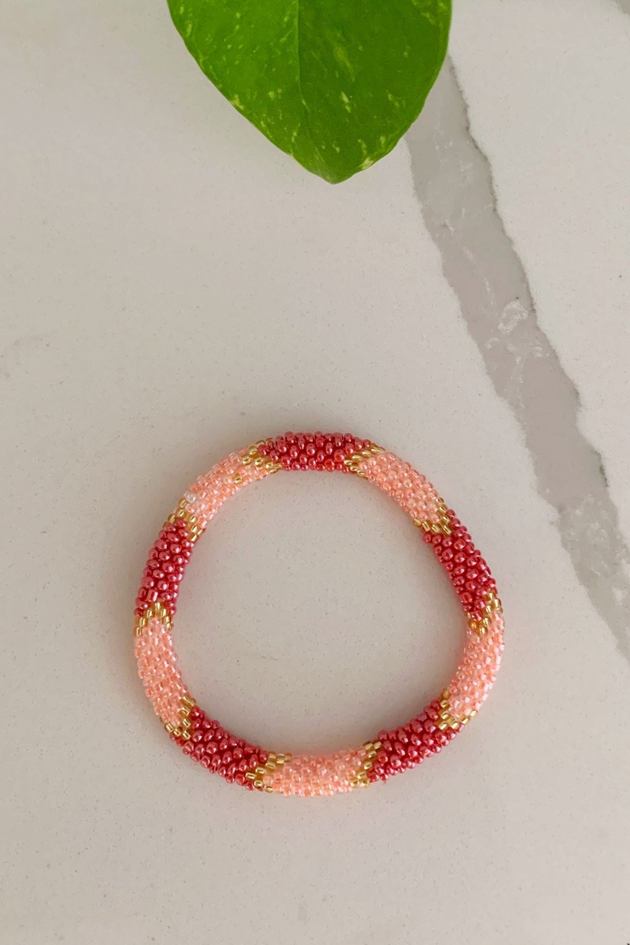 Surya Australia Rolling Beaded Bracelet made in Nepal - Fawtle