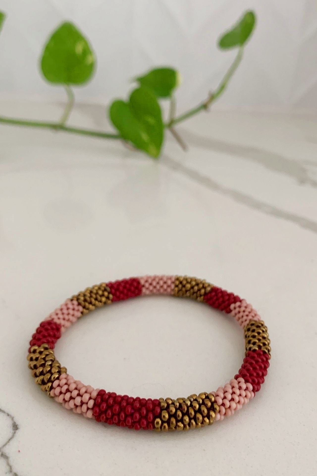 Surya Australia Rolling Beaded Bracelet made in Nepal - Opia