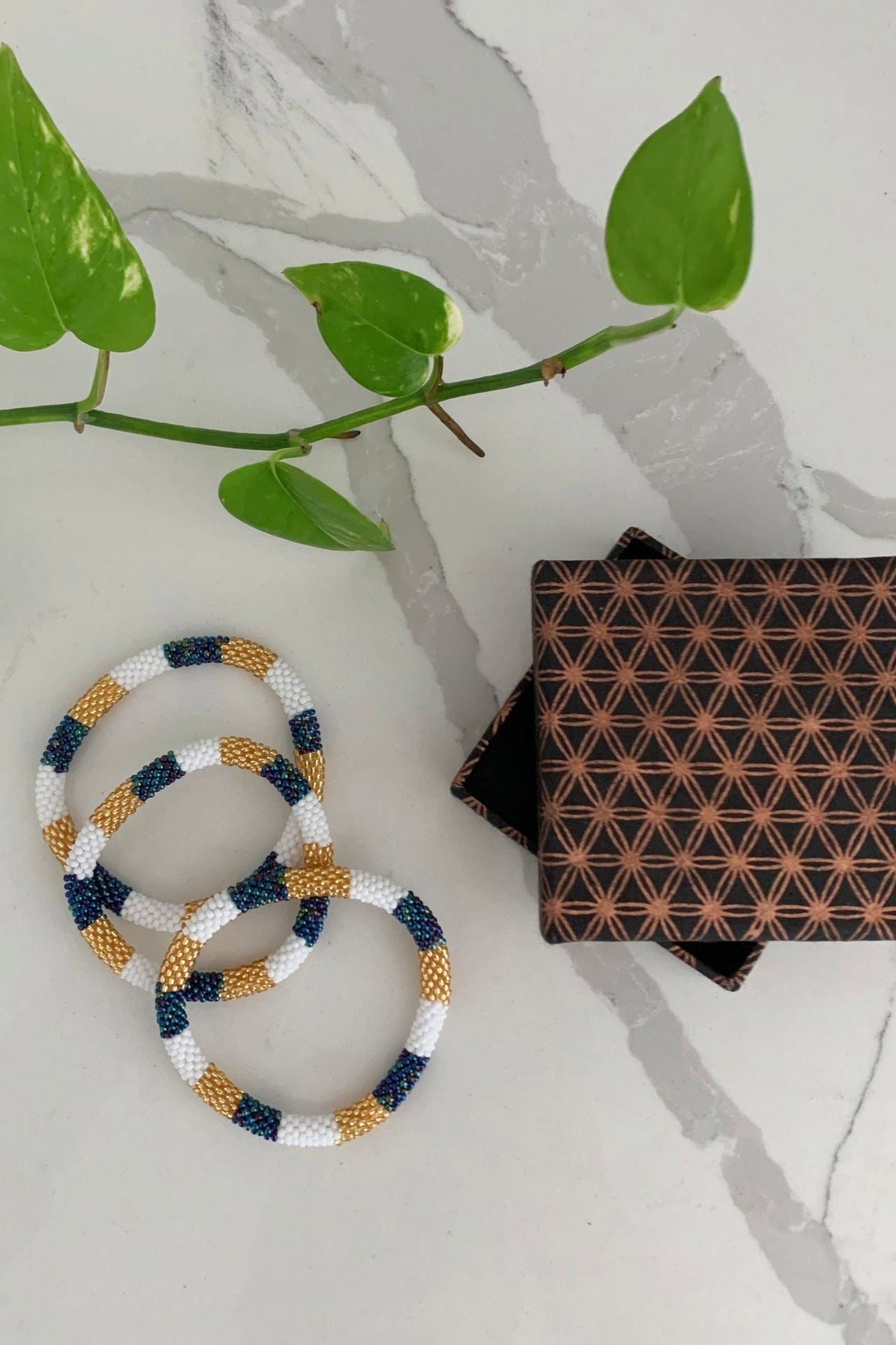 Surya Australia Rolling Beaded Bracelet made in Nepal - Kadot