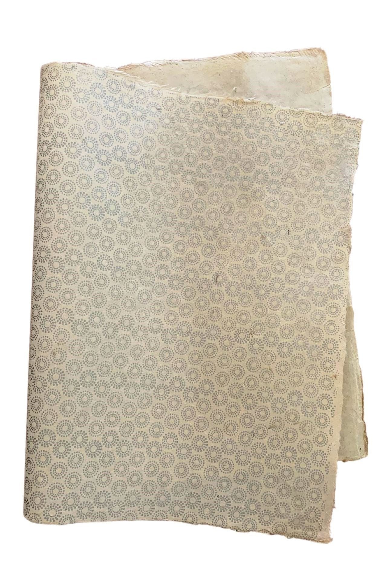 Surya Australia Fairtrade Lokta Paper Sheets from Nepal - Silver Bundle