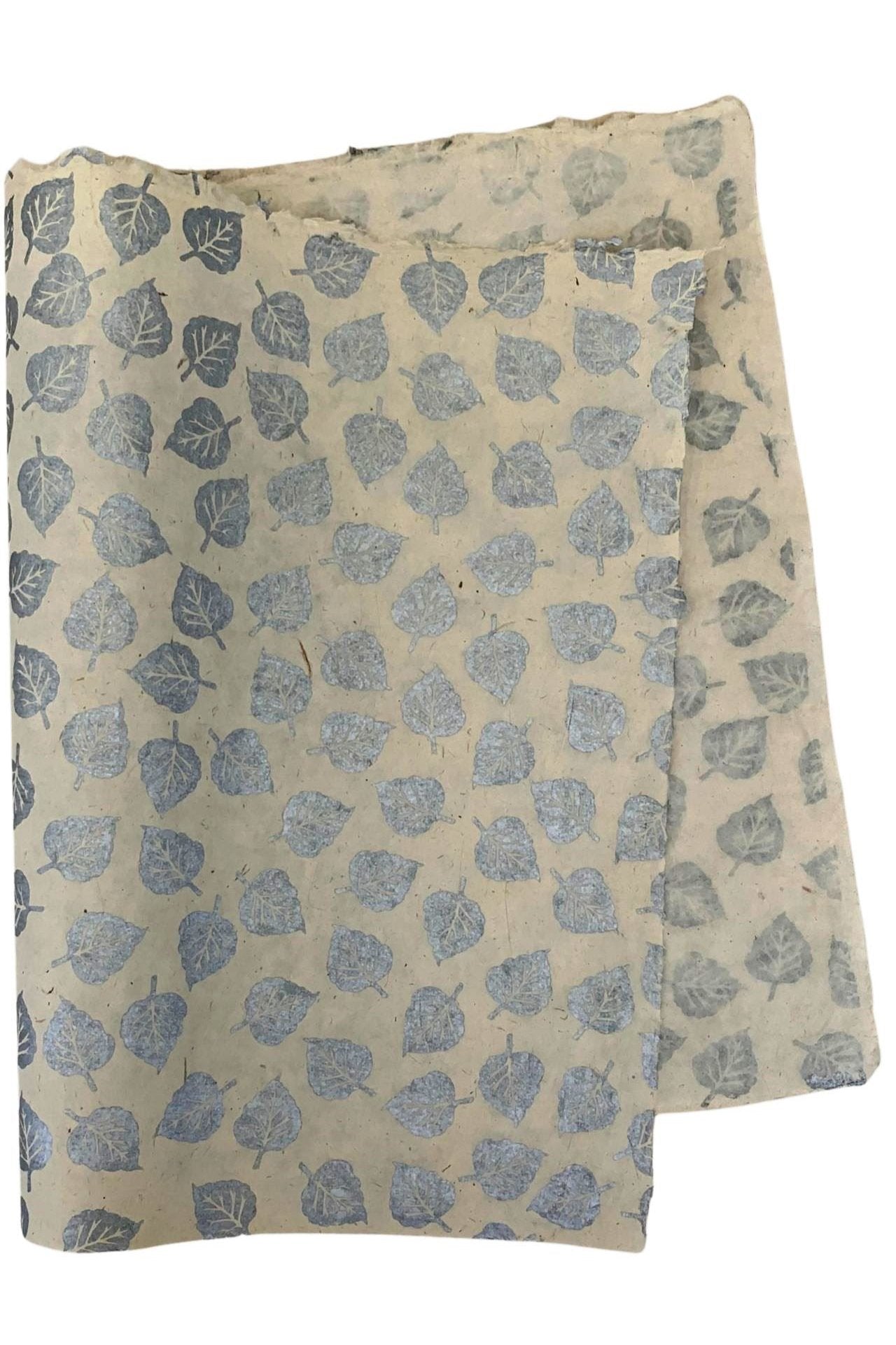 Surya Australia Fairtrade Lokta Paper Sheets from Nepal - Silver Bundle