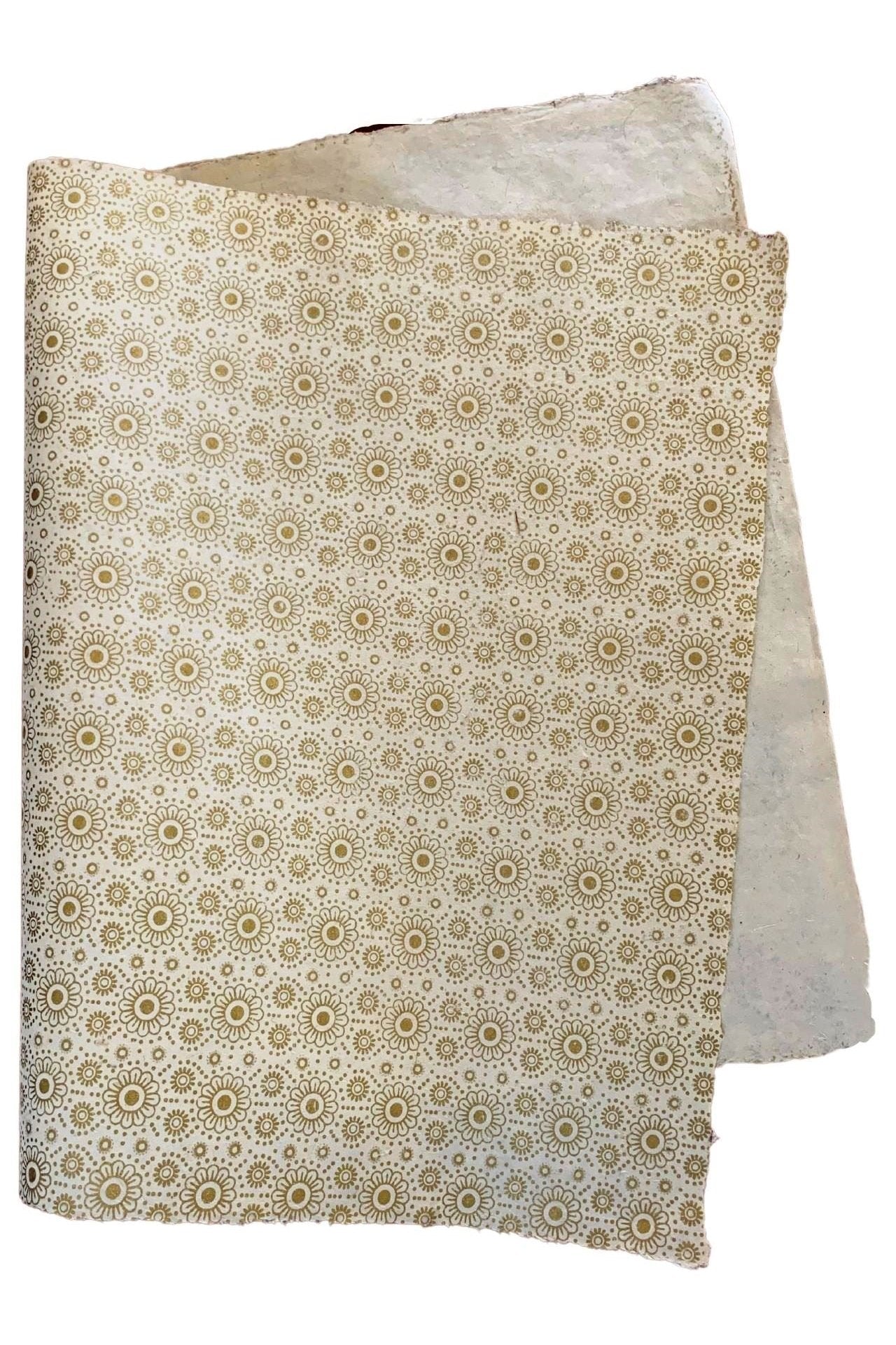 Surya Australia Lokta Paper Sheets from Nepal - Gold Bundle