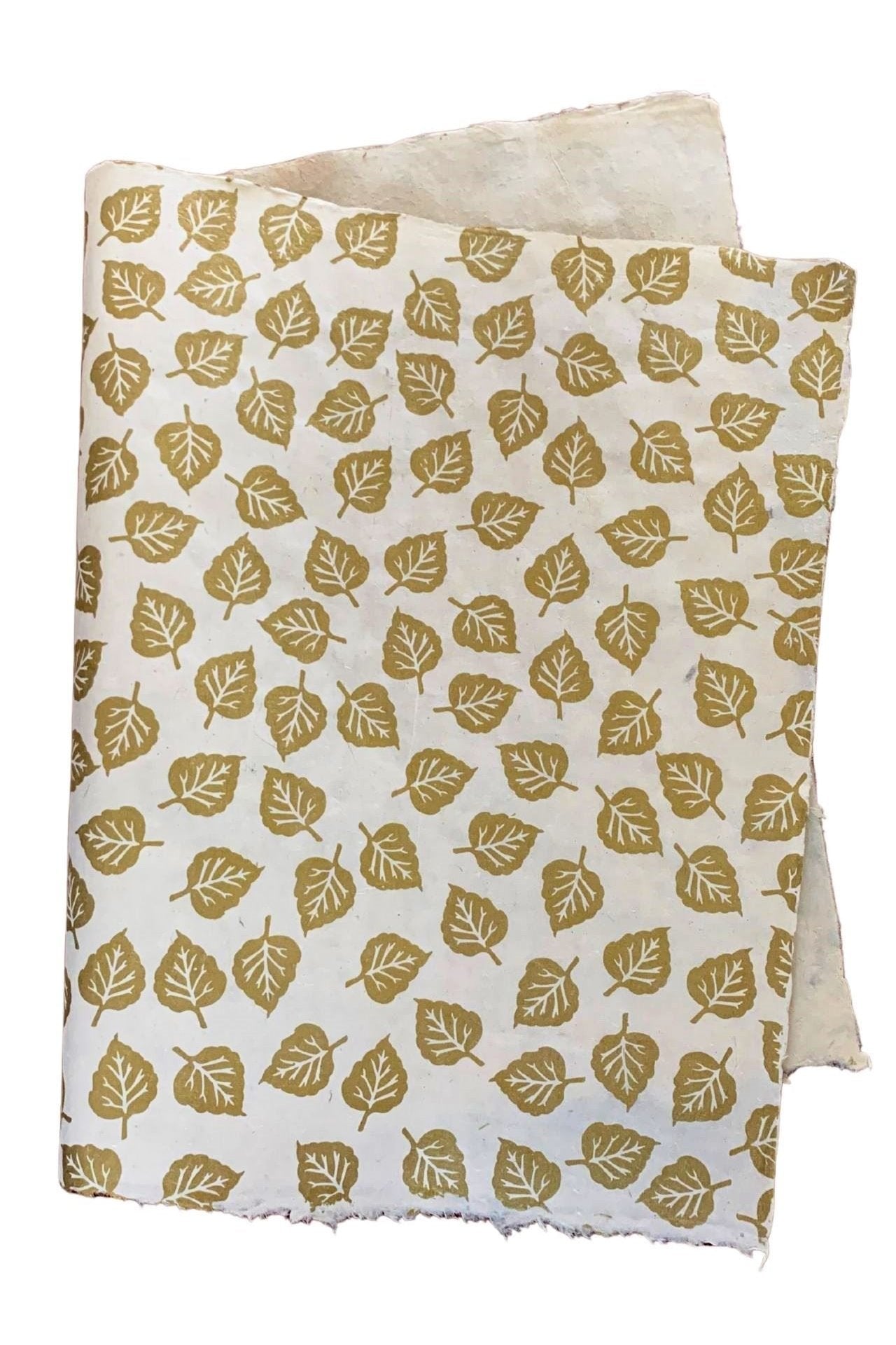 Surya Australia Lokta Paper Sheets from Nepal - Gold Bundle