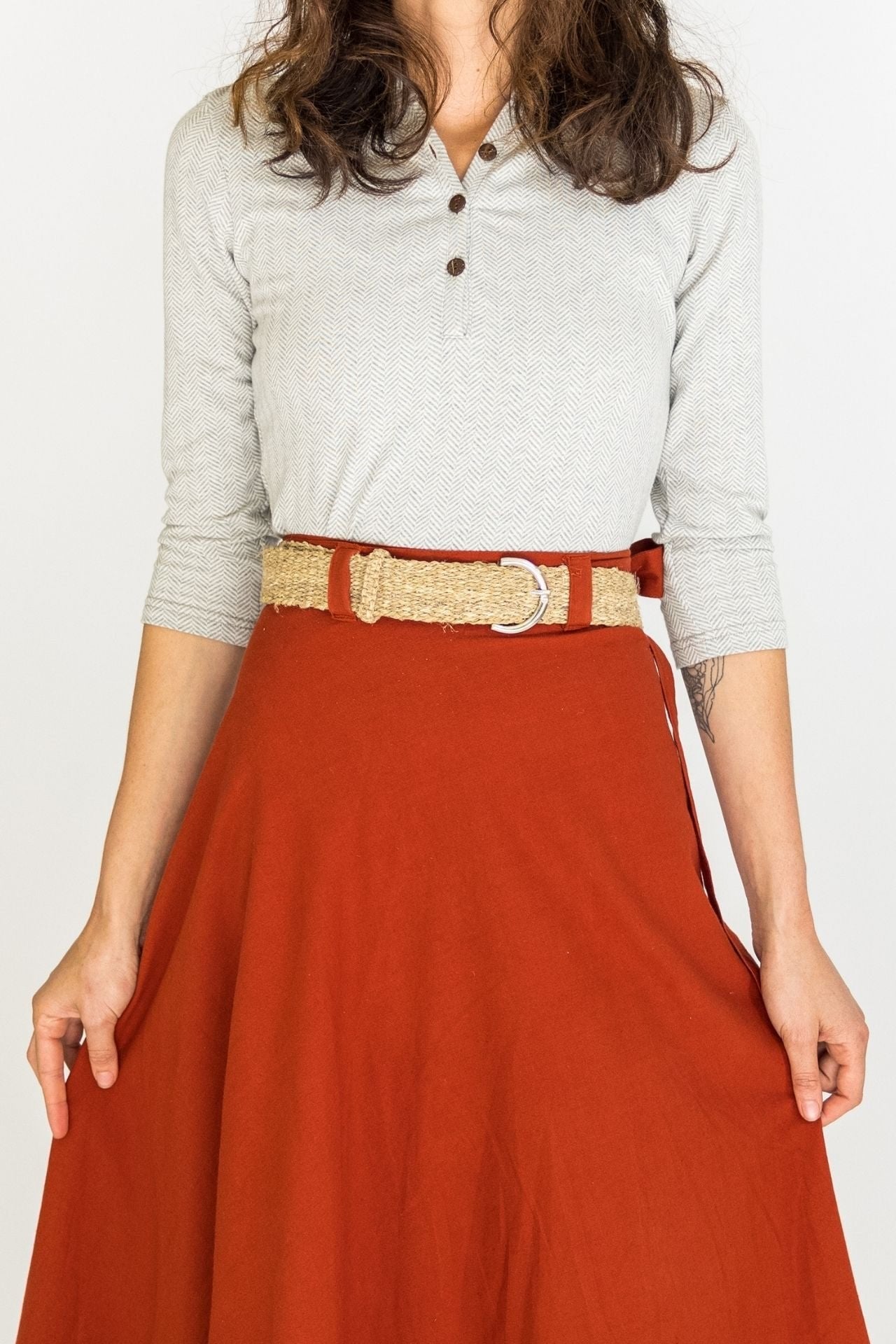 Surya Australia Naturally Undyed Dyed Hemp Belt