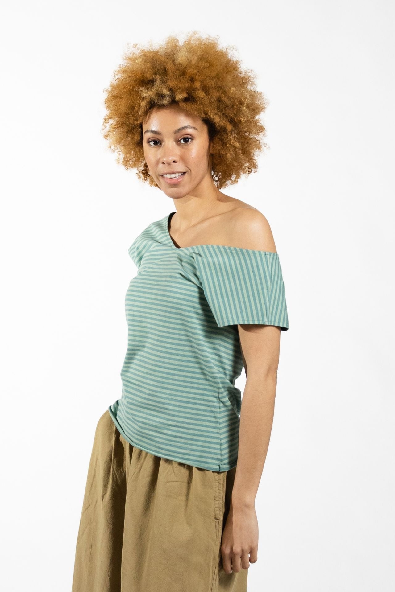 Surya Australia Organic Cotton Mimi Top - Ocean