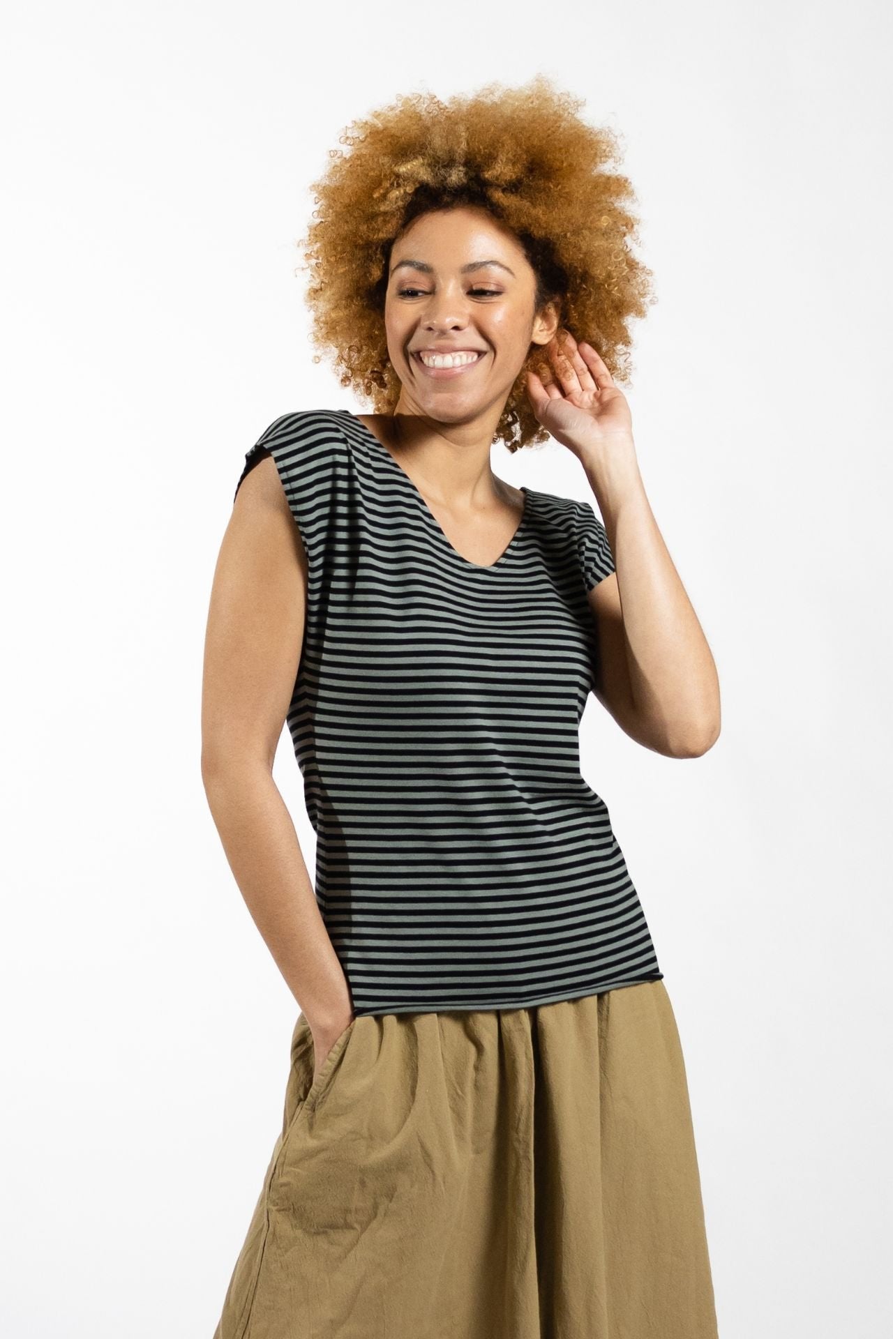 Surya Australia Organic Cotton Mimi Top - Black