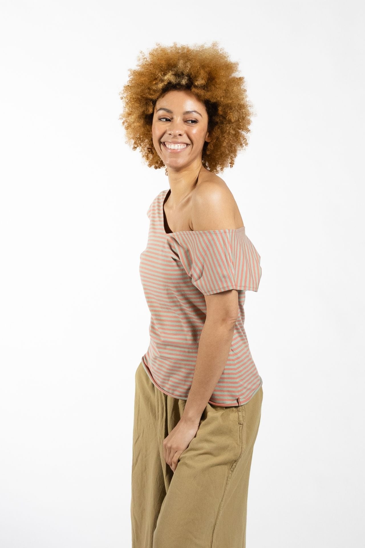 Surya Australia Organic Cotton Mimi Top - Dusty Mauve