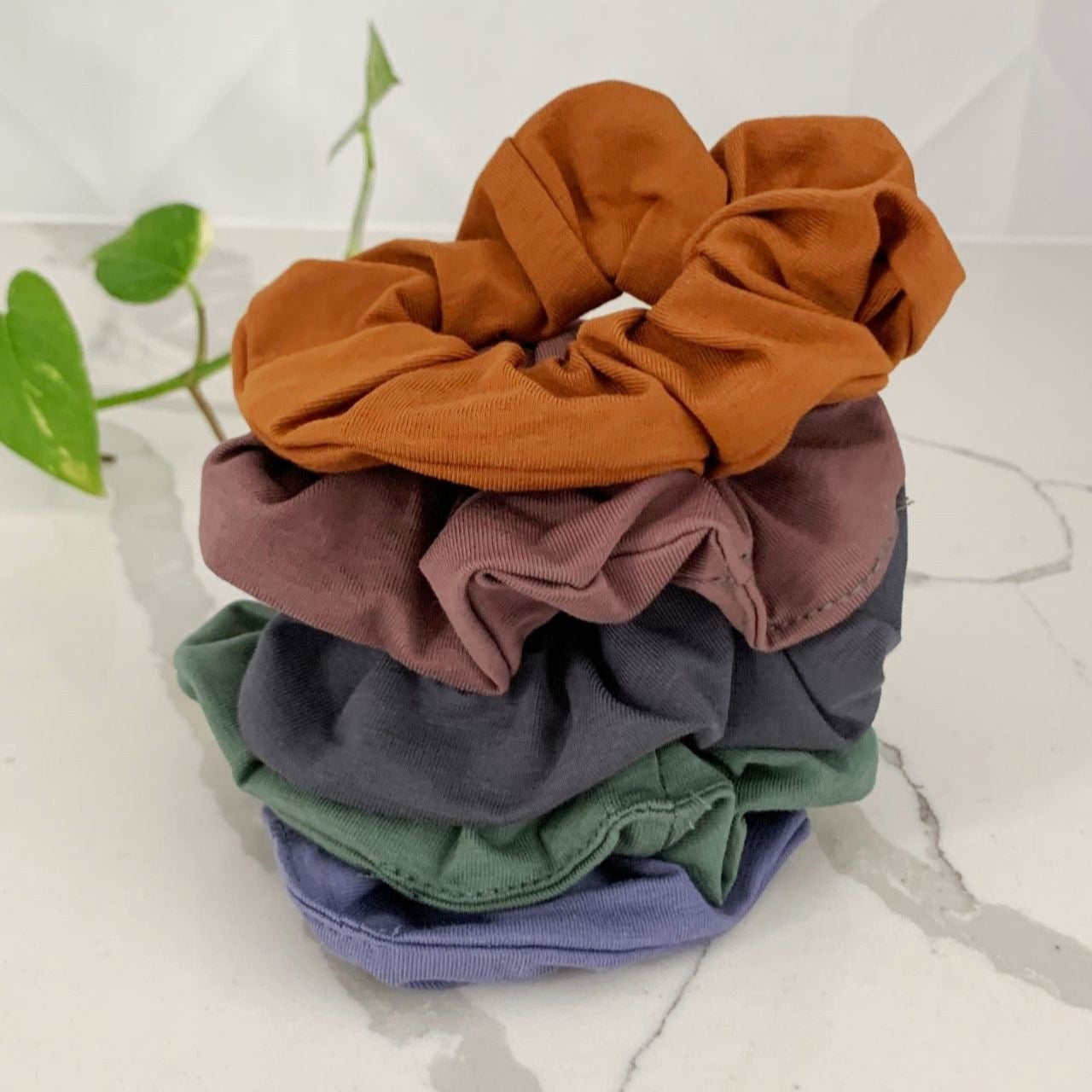 Surya Australia Ethical Organic Cotton Scrunchies Deadstock Fabric - made in Nepal