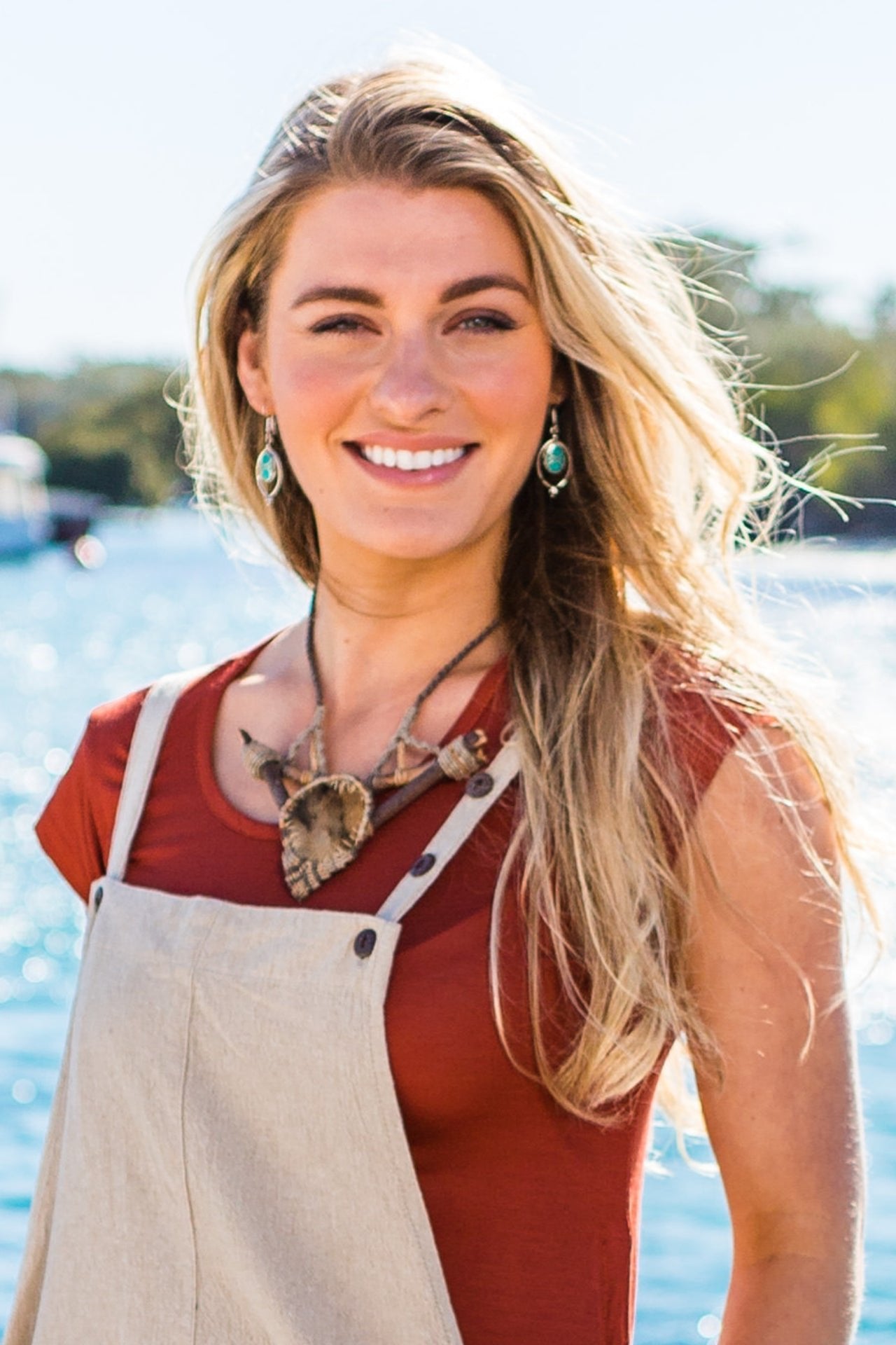 Surya Australia Tibetan Earrings from Nepal - Radha