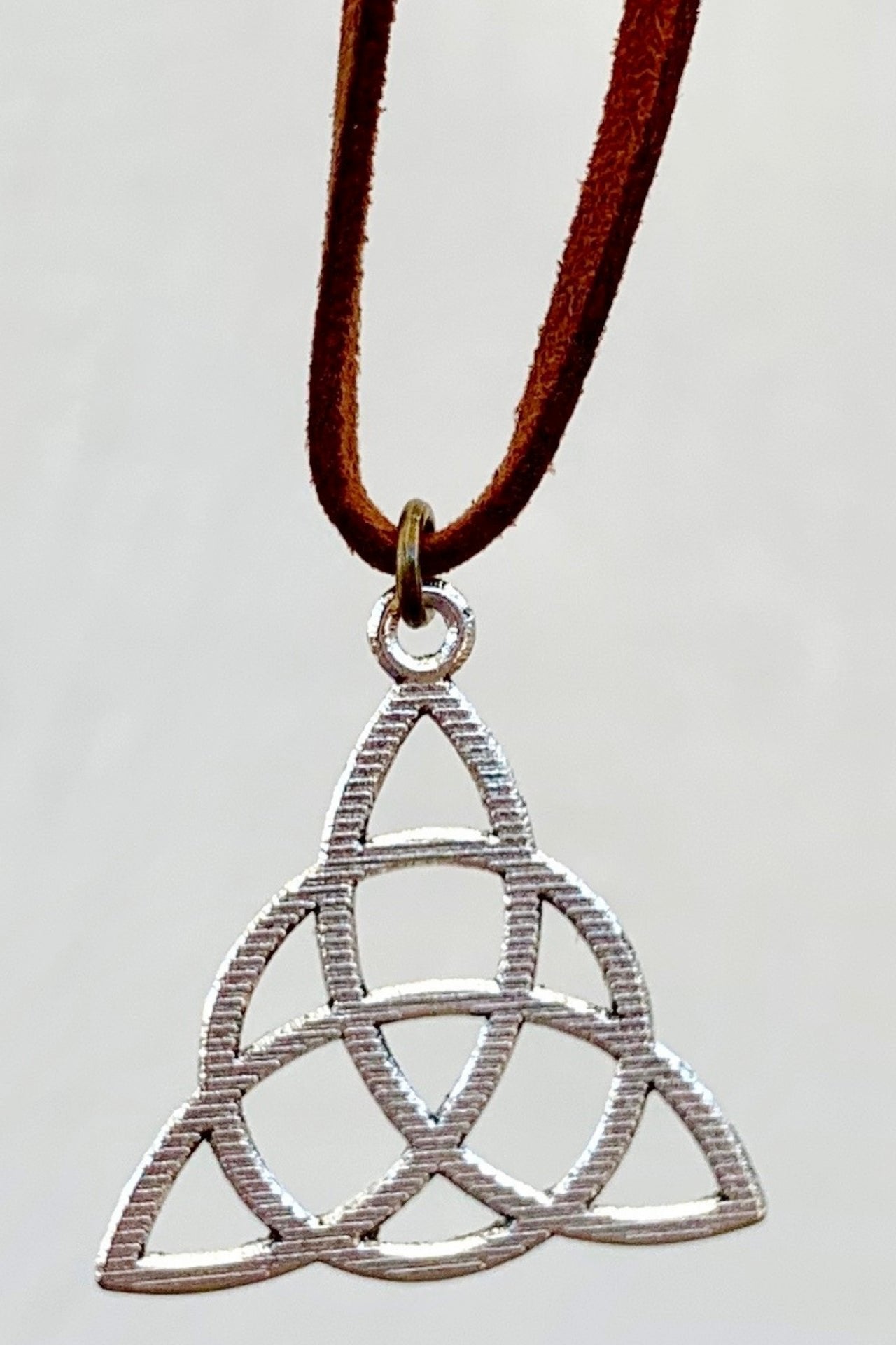 Surya Australia Suede Necklace - Celtic Knot