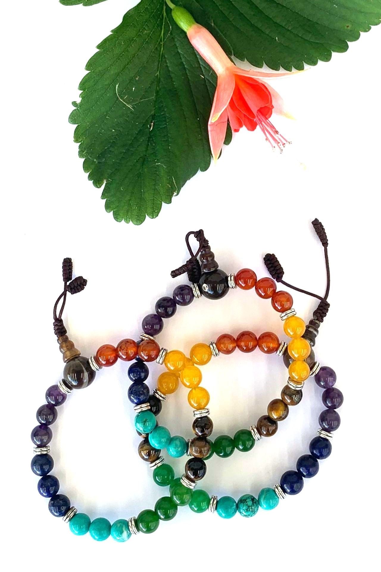 Surya Australia Ethical Seven Chakra Bracelets from Nepal