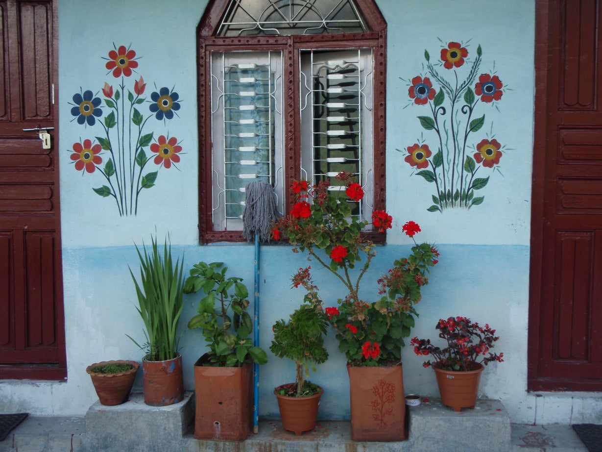 Windows and Doorways in Nepal