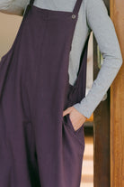 Surya Ethical Cotton Overalls for Women - with two hip pockets