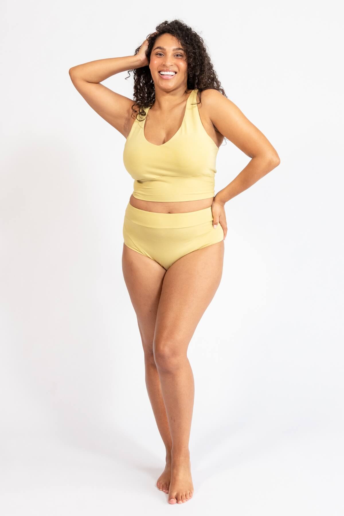 Organic cotton high waist undies for Women - flattering design