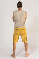Ethical Cotton Corduroy Shorts for Men - rear view