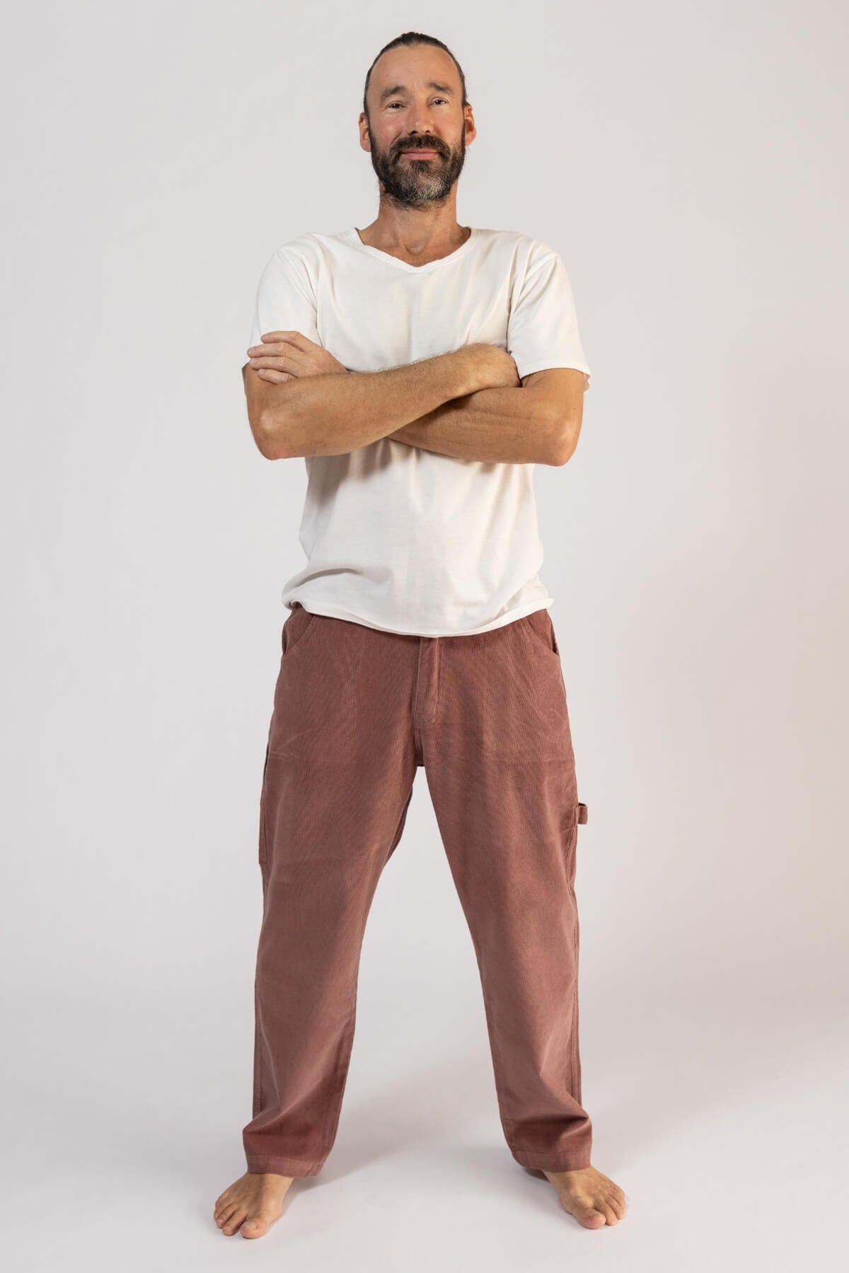 Surya Corduroy Trousers for Men - ethically made in Nepal