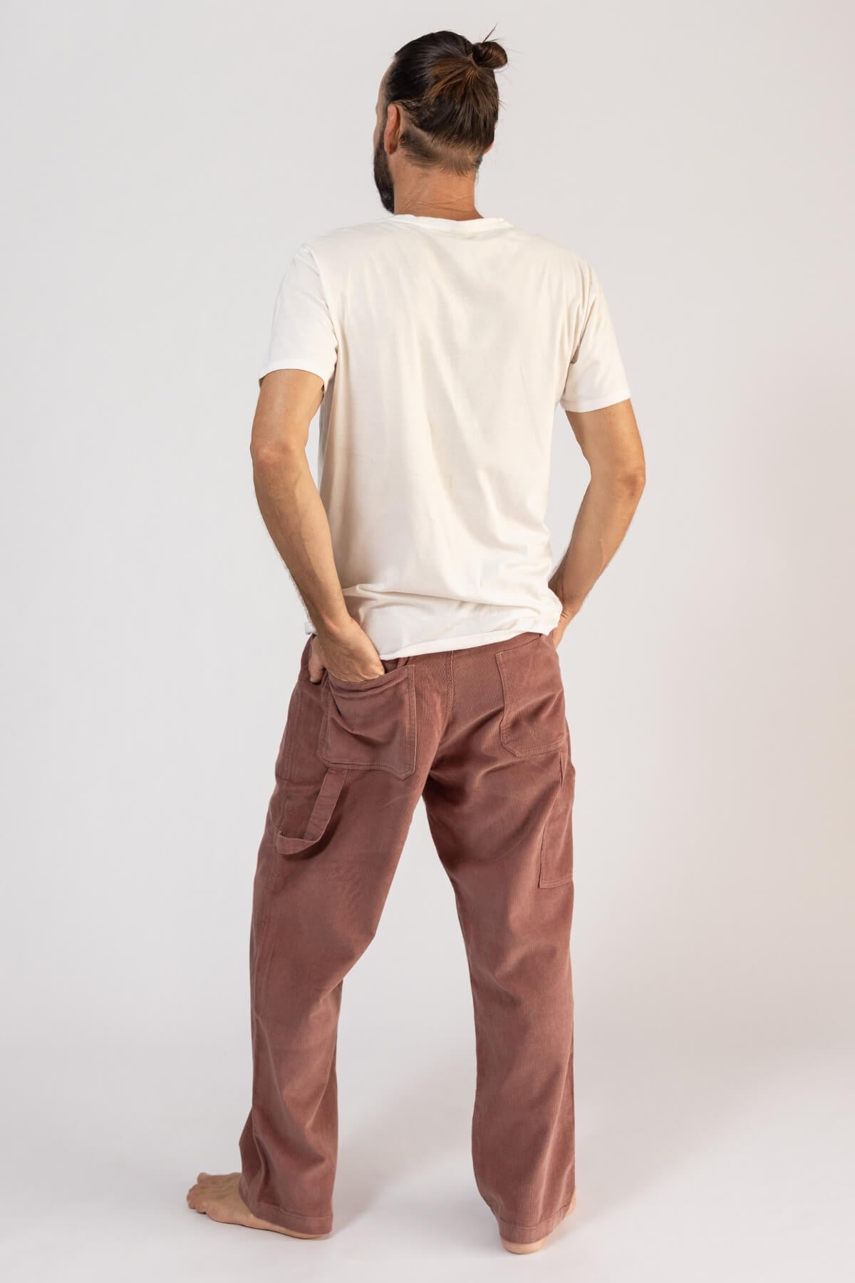 Surya Corduroy Trousers for Men - rear view