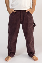 Ethical Corduroy Trousers for Men - corduroy detail