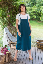 Surya Ethical Cotton Pinafore from Nepal - on location in Huskisson