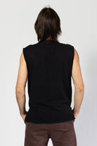 Cotton Sleeveless Tops for Men - rear view