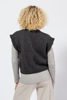 Cruelty Free Merino Wool Vests for Women - rear view