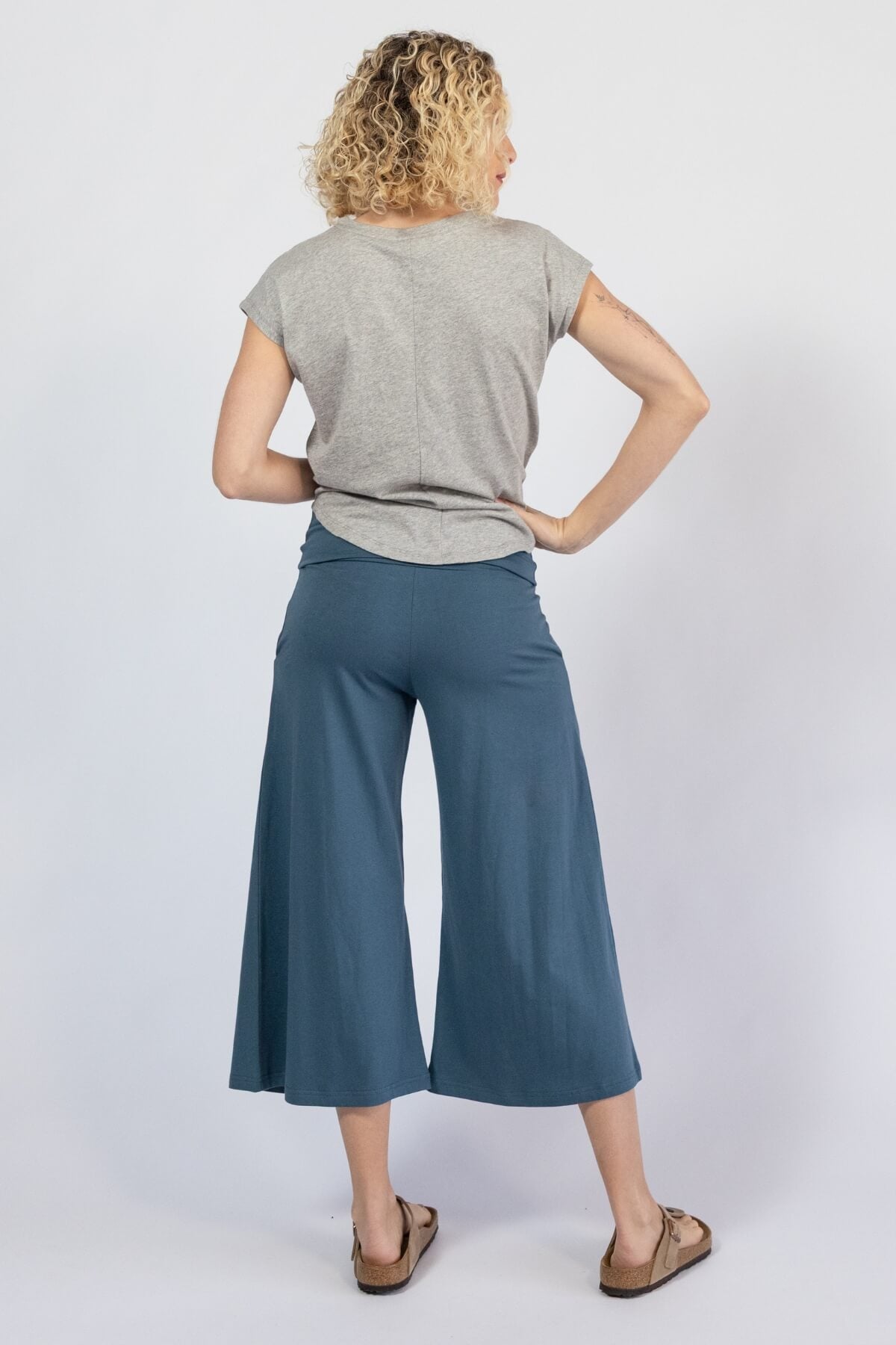 Surya Organic Cotton Shorter Freedom Pants - rear view
