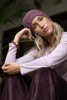 Merino Wool Oversized Beanies for Women - no itch beanie