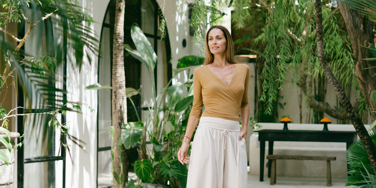 Organic cotton tops for women made in Nepal
