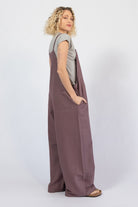 Surya Baggy Cotton Overalls for women – right side view