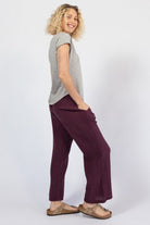 Muslin Cotton Everyday Pants for Women - right side view