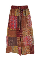 Surya Cotton Palazzo Patch Pants made in Nepal - pants shape